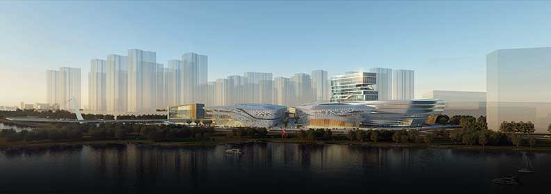 Zhuhai civic art center project